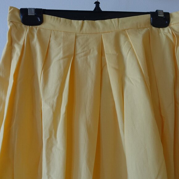 Banana Republic Factory BR Poplin Pleated Midi Skirt S Small SM - Picture 7 of 11